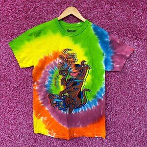Scooby Doo Scooby Snacks tiedye Tshirt size medium